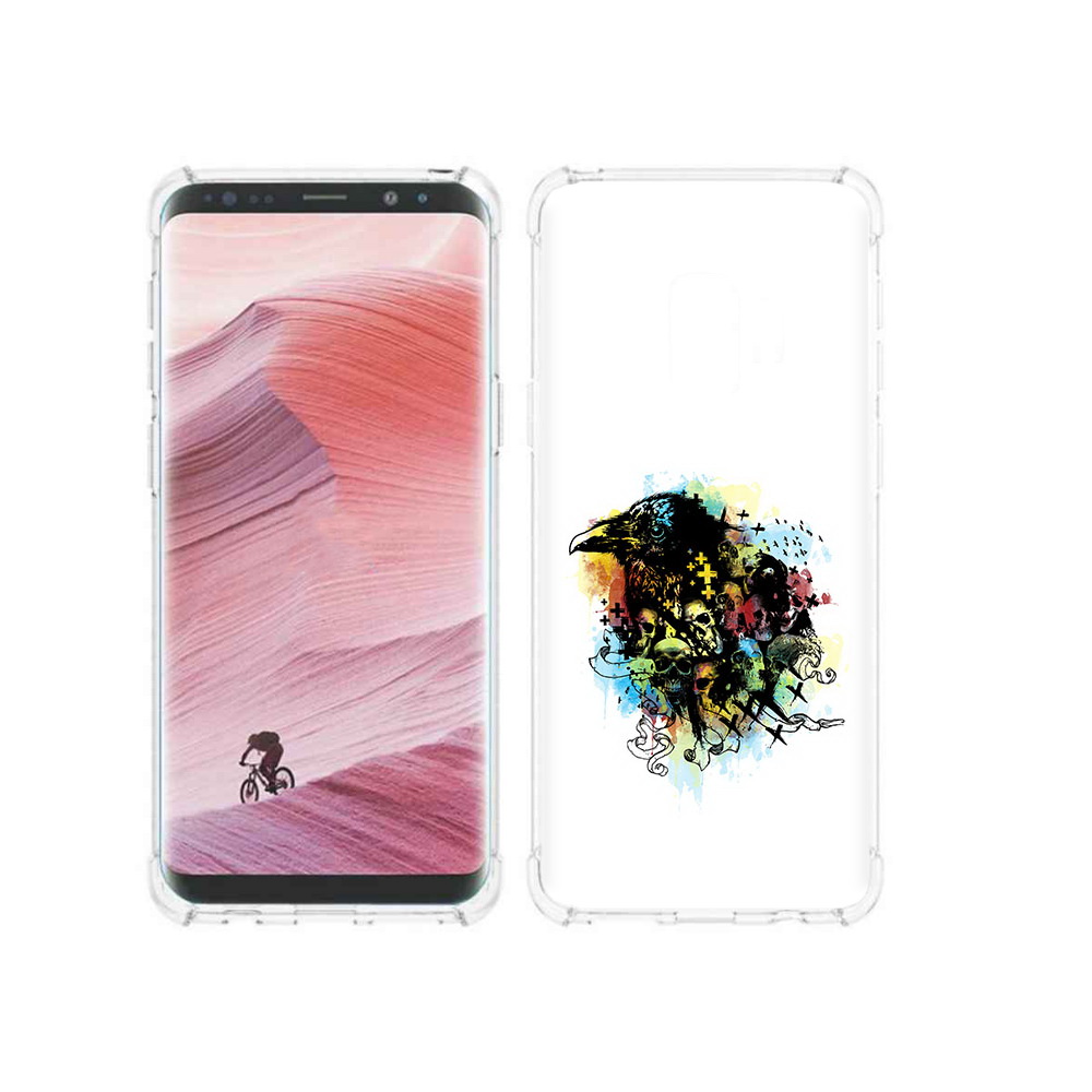 Чехол MyPads Tocco для Samsung Galaxy S9 ворон и черепа (PT101623.567.273), Прозрачный, Tocco
Чехол MyPads Tocco для Samsung Galaxy S9 ворон и черепа (PT101623.567.273), Прозрачный, Tocco