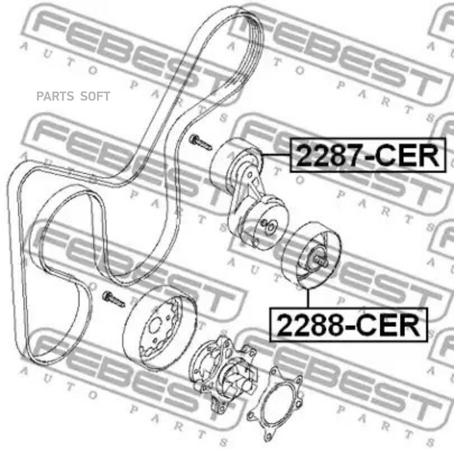 FEBEST Ролик руч.ремня KIA CEED 06-09 1,41,6CERATO 06- 1,6ELANTRA 06- 1,6 FEBEST 2288-CER
FEBEST Ролик руч.ремня KIA CEED 06-09 1,41,6CERATO 06- 1,6ELANTRA 06- 1,6 FEBEST 2288-CER