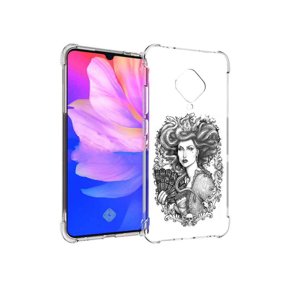 Чехол MyPads Tocco для Vivo V17 медуза черно белый (PT147343.378.472), Прозрачный, Tocco
Чехол MyPads Tocco для Vivo V17 медуза черно белый (PT147343.378.472), Прозрачный, Tocco