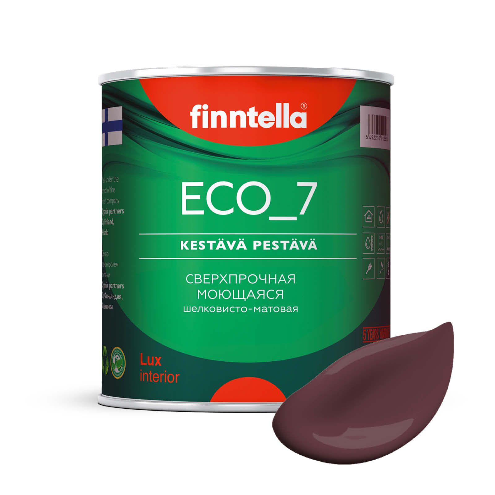 Высокостойкая интерьерная краска FINNTELLA ECO_7 с оптическим эффеком EggShell. Усилена по, Красный, интерьерная ECO_7 EggShell с защитой от пятен и царапин
Высокостойкая интерьерная краска FINNTELLA ECO_7 с оптическим эффеком EggShell. Усилена по, Красный, интерьерная ECO_7 EggShell с защитой от пятен и царапин