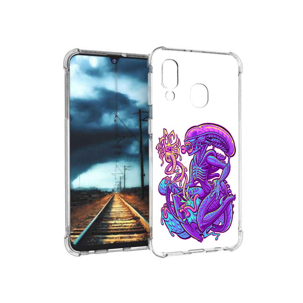 Чехол MyPads Tocco для Samsung Galaxy A40 чужой фиолетовый цвет (PT128655.504.693), Прозрачный, Tocco
Чехол MyPads Tocco для Samsung Galaxy A40 чужой фиолетовый цвет (PT128655.504.693), Прозрачный, Tocco