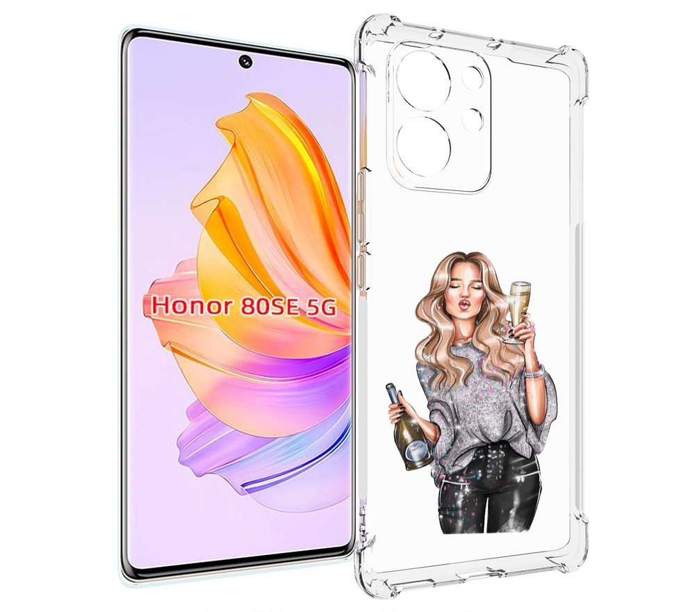 Чехол MyPads красивая-любительница-шампанского женский для Honor 80 SE, Прозрачный, Tocco
Чехол MyPads красивая-любительница-шампанского женский для Honor 80 SE, Прозрачный, Tocco