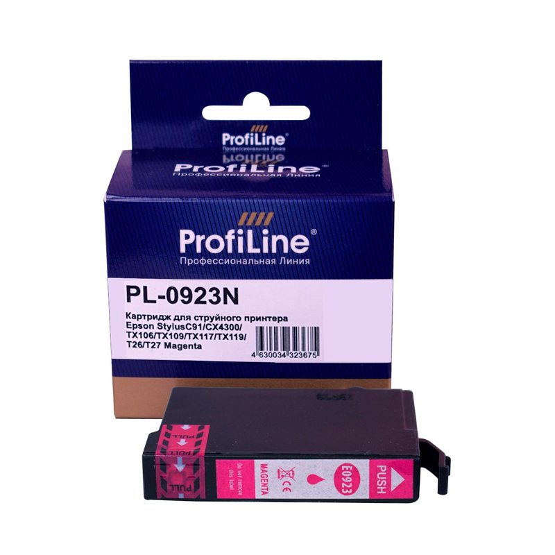 Картридж для струйного принтера Profiline PL-TO923 (PL-TO923) пурпурный, совместимый, PL-TO923
Картридж для струйного принтера Profiline PL-TO923 (PL-TO923) пурпурный, совместимый, PL-TO923