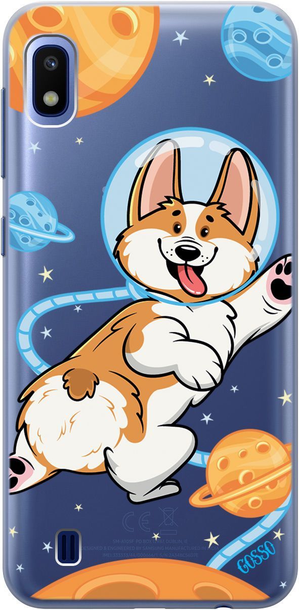 Силиконовый чехол на Samsung Galaxy A10 с 3D принтом "CosmoCorgi" прозрачный, Прозрачный;коричневый, 1755
Силиконовый чехол на Samsung Galaxy A10 с 3D принтом "CosmoCorgi" прозрачный, Прозрачный;коричневый, 1755