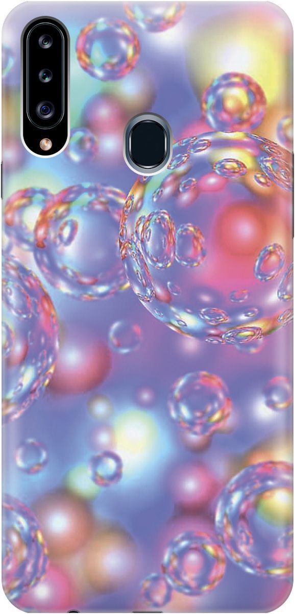 Силиконовый чехол на Samsung Galaxy A20s с принтом "Необычные пузырьки", Белый;розовый, 2291
Силиконовый чехол на Samsung Galaxy A20s с принтом "Необычные пузырьки", Белый;розовый, 2291