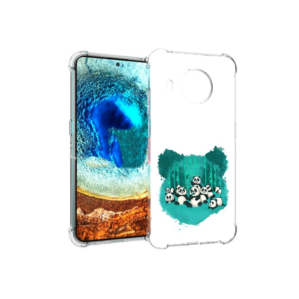 Чехол MyPads Tocco для Nokia X20 нарисованные панды (PT159436.101.508), Прозрачный, Tocco
Чехол MyPads Tocco для Nokia X20 нарисованные панды (PT159436.101.508), Прозрачный, Tocco