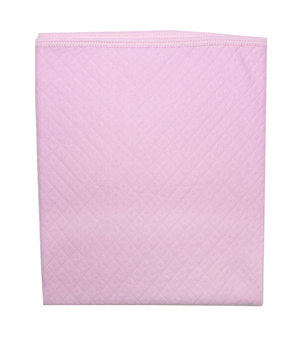 фото Одеяло-плед осьминожка трикотажное капитон подклад кулир 80х120 цв. розовый к80 - розовый