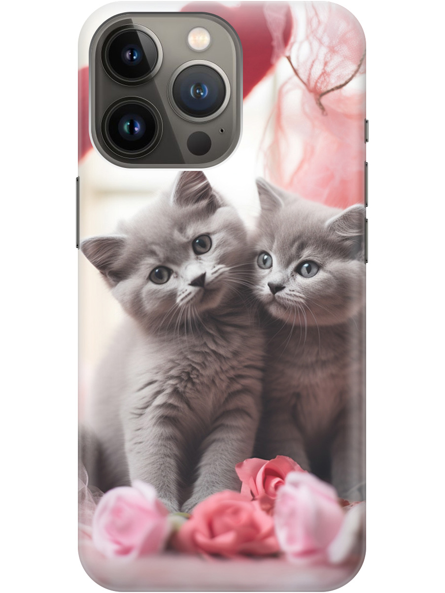 Силиконовый чехол на Apple iPhone 13 Pro с рисунком "Котики и сердечки", Красный;серый, 20000216
Силиконовый чехол на Apple iPhone 13 Pro с рисунком "Котики и сердечки", Красный;серый, 20000216