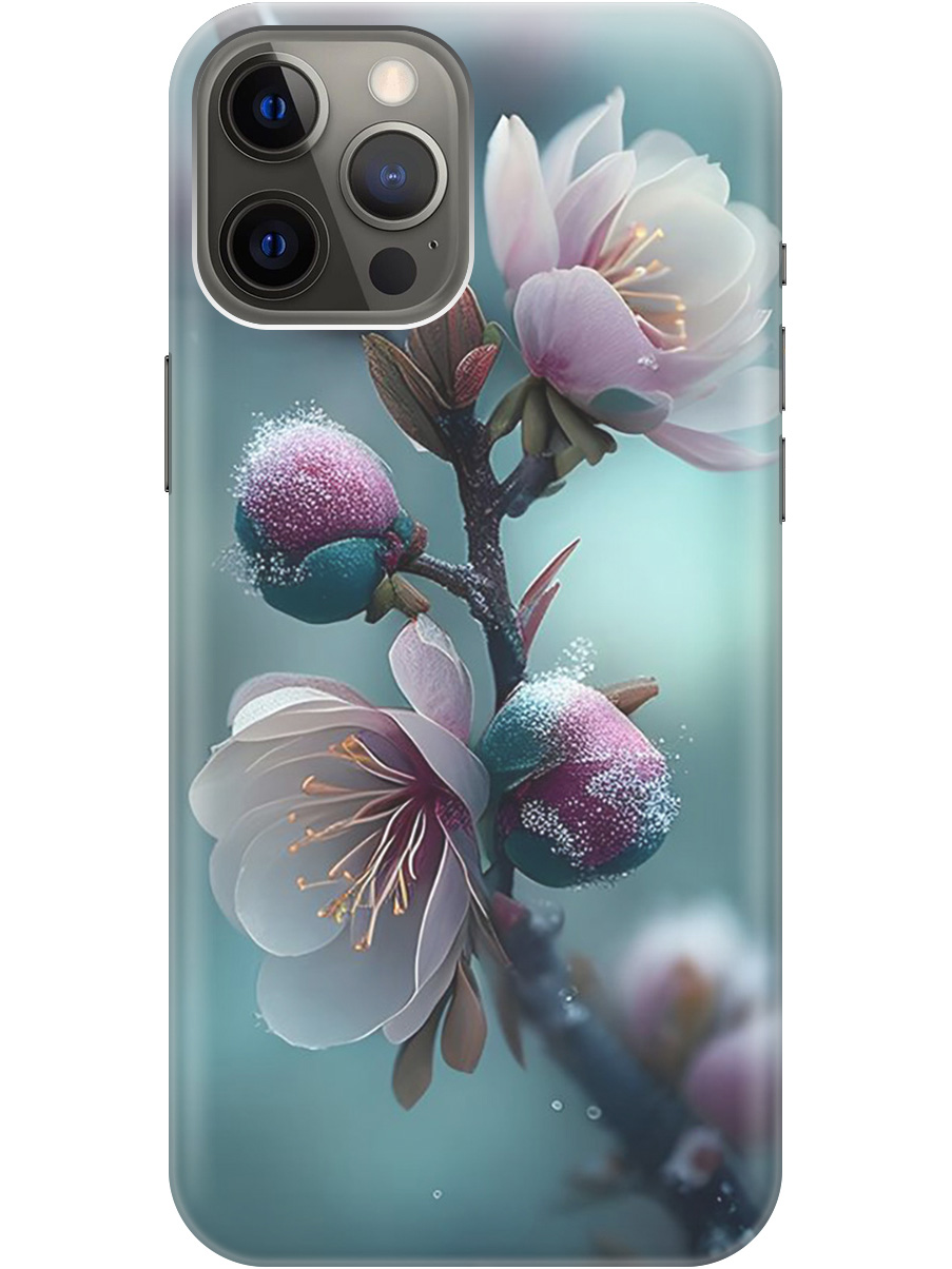 Силиконовый чехол на Apple iPhone 12 Pro Max с рисунком "Распускающиеся бутоны", Белый;голубой, 20000398
Силиконовый чехол на Apple iPhone 12 Pro Max с рисунком "Распускающиеся бутоны", Белый;голубой, 20000398