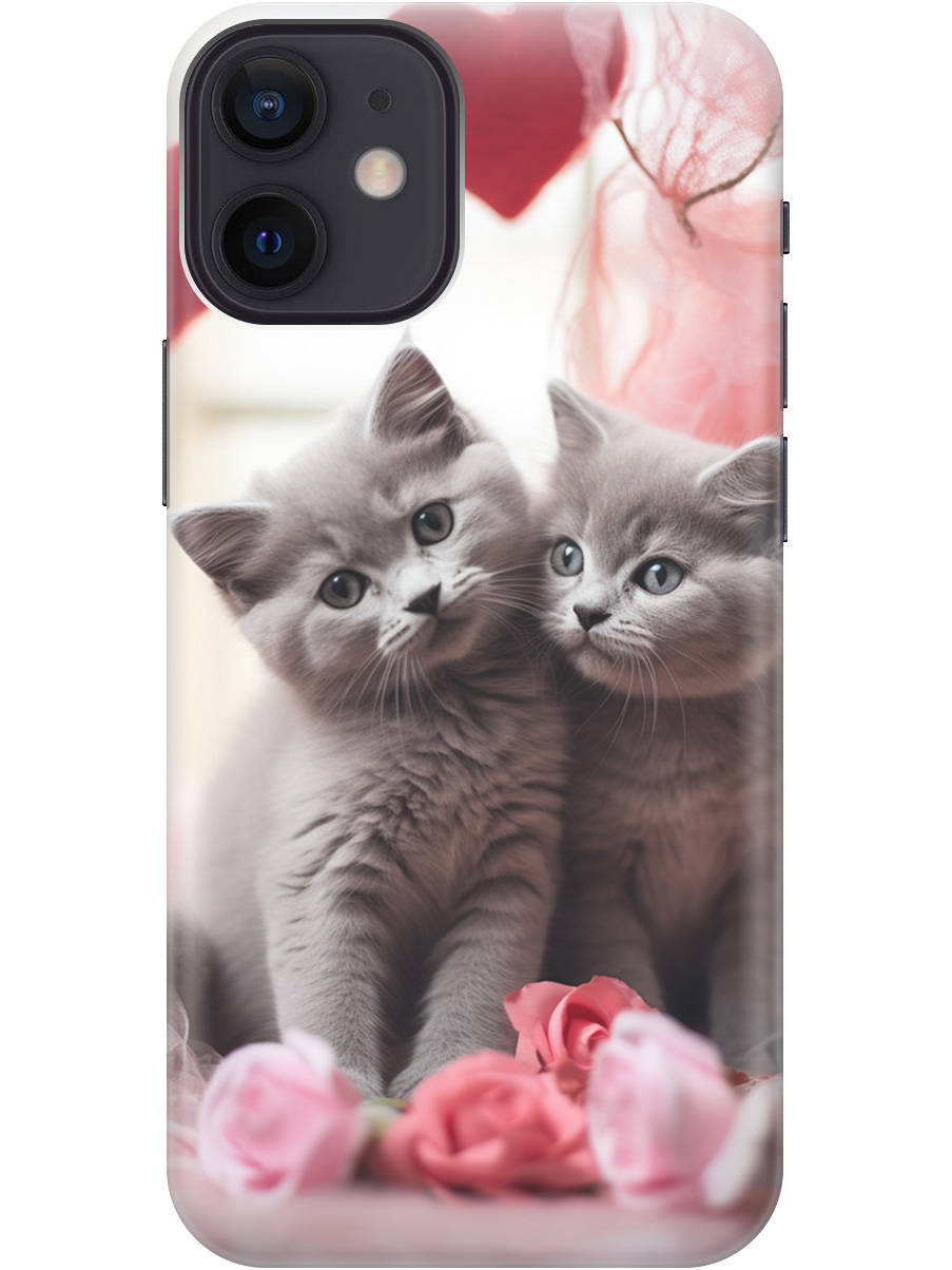 Силиконовый чехол на Apple iPhone 12 Mini с рисунком "Котики и сердечки", Красный;серый, 20000701
Силиконовый чехол на Apple iPhone 12 Mini с рисунком "Котики и сердечки", Красный;серый, 20000701