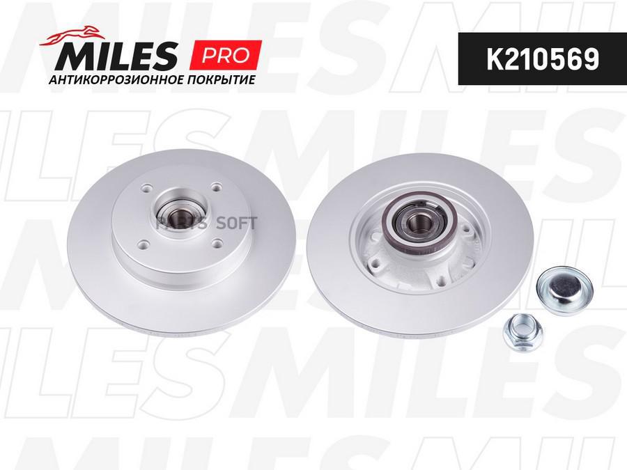 MILES Диск тормозной CITROEN C4 04-/PEUGEOT 307 1.4-2.0 00- задний с подш. с покрытием 1шт
MILES Диск тормозной CITROEN C4 04-/PEUGEOT 307 1.4-2.0 00- задний с подш. с покрытием 1шт