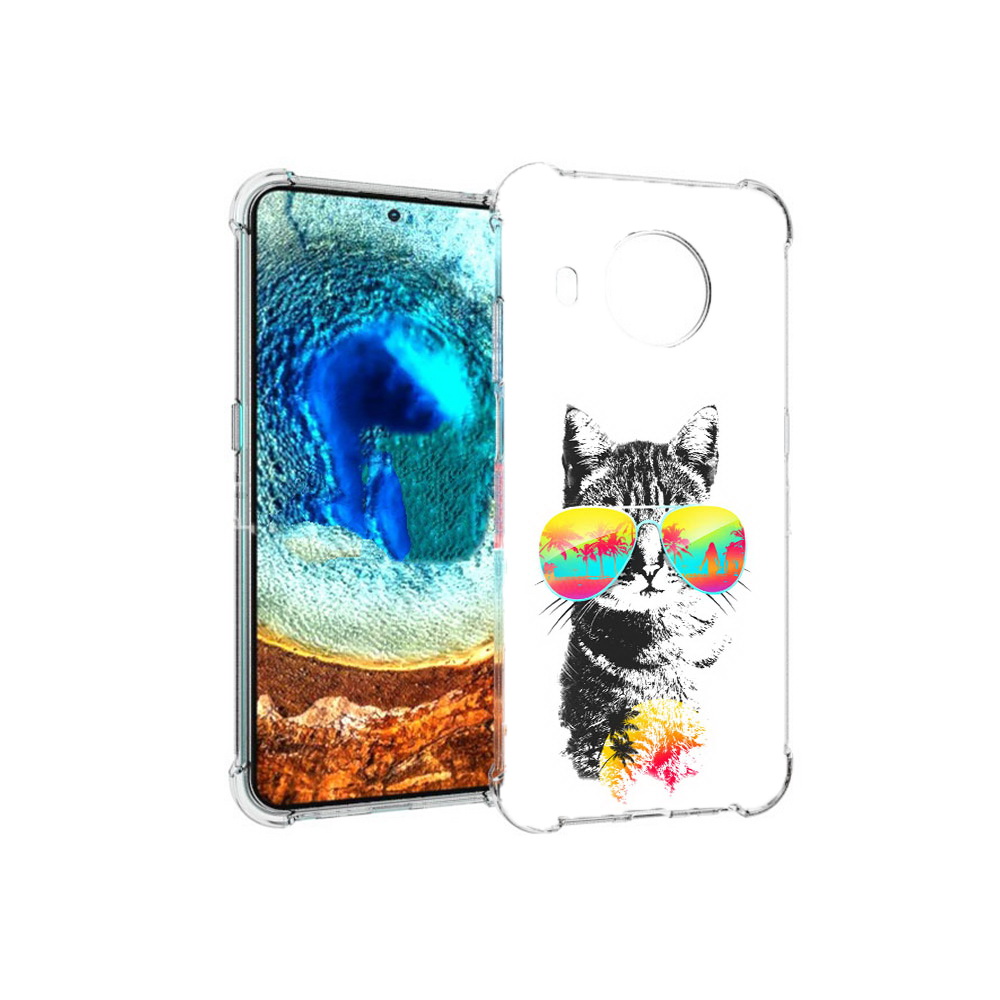 Чехол MyPads Tocco для Nokia X20 крутой кот (PT159436.101.425), Прозрачный, Tocco
Чехол MyPads Tocco для Nokia X20 крутой кот (PT159436.101.425), Прозрачный, Tocco