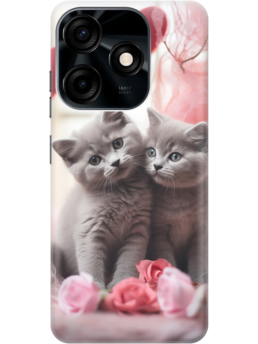 Силиконовый чехол на Tecno Spark 10 / 10C с рисунком "Котики и сердечки", Красный;серый, 20000765
Силиконовый чехол на Tecno Spark 10 / 10C с рисунком "Котики и сердечки", Красный;серый, 20000765
