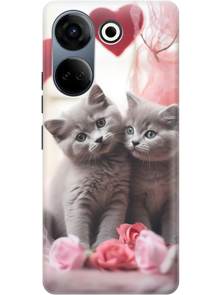 Силиконовый чехол на Tecno Camon 20 / 20 Pro с рисунком "Котики и сердечки", Красный;серый, 20000097
Силиконовый чехол на Tecno Camon 20 / 20 Pro с рисунком "Котики и сердечки", Красный;серый, 20000097