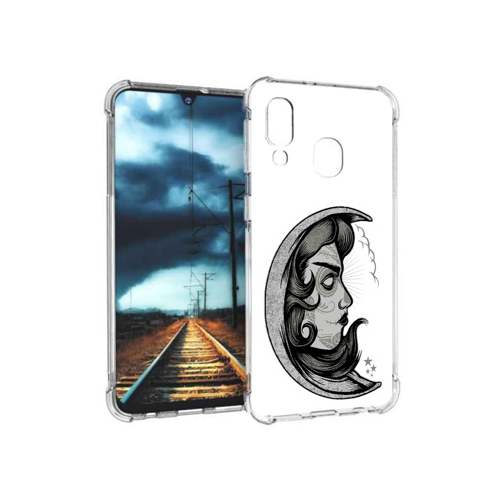 Чехол MyPads Tocco для Samsung Galaxy A40 черно белая луна с лицом (PT128655.504.680), Прозрачный, Tocco
Чехол MyPads Tocco для Samsung Galaxy A40 черно белая луна с лицом (PT128655.504.680), Прозрачный, Tocco