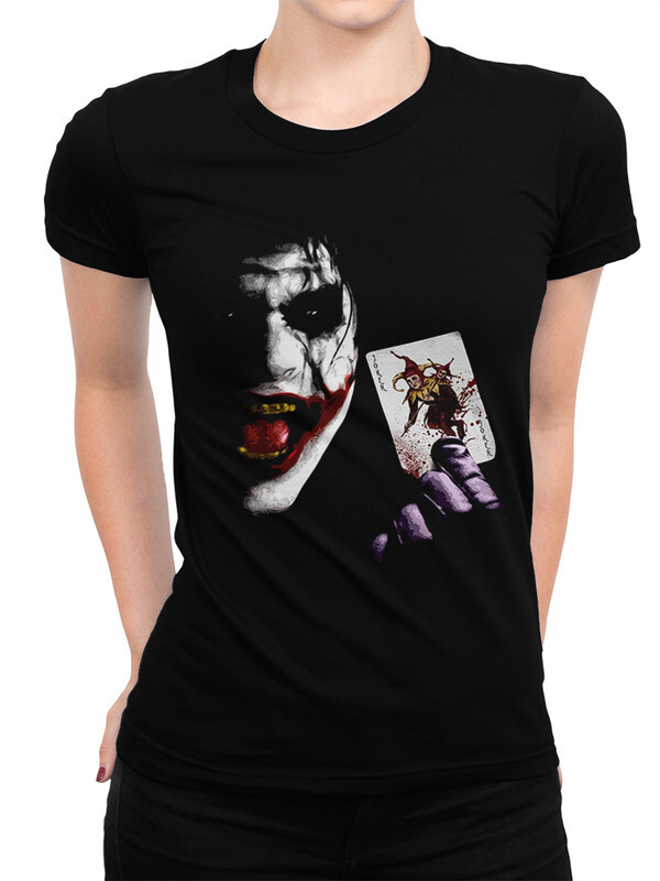 Футболка женская Design Heroes Джокер - Темный Рыцарь 657-joker-1 черная XL, Черный, Джокер - Темный Рыцарь 657-joker-1
Футболка женская Design Heroes Джокер - Темный Рыцарь 657-joker-1 черная XL, Черный, Джокер - Темный Рыцарь 657-joker-1