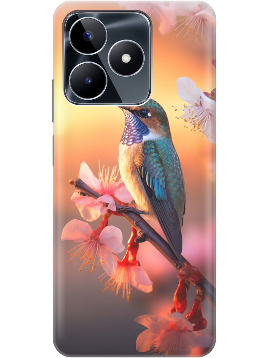Силиконовый чехол на Realme C53 / C51 с рисунком "Птичка и закат", Желтый;красный, 20000089
Силиконовый чехол на Realme C53 / C51 с рисунком "Птичка и закат", Желтый;красный, 20000089