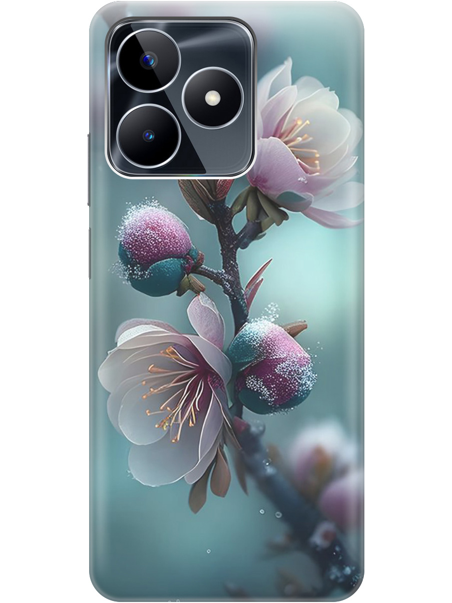 Силиконовый чехол на Realme C53 / C51 с рисунком "Распускающиеся бутоны", Белый;голубой, 20000089
Силиконовый чехол на Realme C53 / C51 с рисунком "Распускающиеся бутоны", Белый;голубой, 20000089