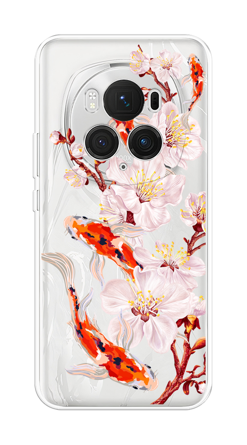 Чехол на Honor Magic 6 Pro "Карпы и сакура", Оранжевый;розовый;бежевый;прозрачный, 6123750-1
Чехол на Honor Magic 6 Pro "Карпы и сакура", Оранжевый;розовый;бежевый;прозрачный, 6123750-1