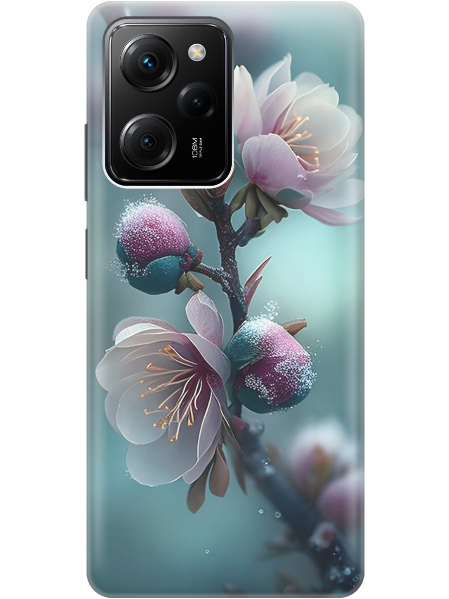 Силиконовый чехол на Xiaomi Poco X5 Pro 5G с рисунком "Распускающиеся бутоны", Белый;голубой, 20000917
Силиконовый чехол на Xiaomi Poco X5 Pro 5G с рисунком "Распускающиеся бутоны", Белый;голубой, 20000917