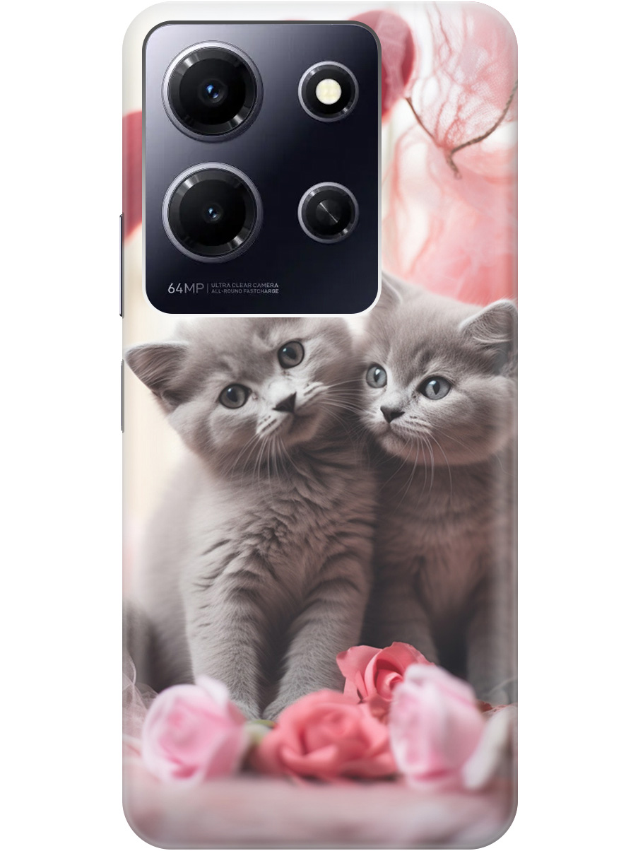 Силиконовый чехол на Infinix Note 30i с рисунком "Котики и сердечки", Красный;серый, 20000069
Силиконовый чехол на Infinix Note 30i с рисунком "Котики и сердечки", Красный;серый, 20000069