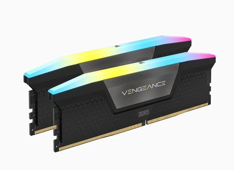 Оперативная память Corsair Vengeance RGB (CMH64GX5M2B6400C32) DDR5 2x32Gb 6400MHz, Vengeance RGB
Оперативная память Corsair Vengeance RGB (CMH64GX5M2B6400C32) DDR5 2x32Gb 6400MHz, Vengeance RGB