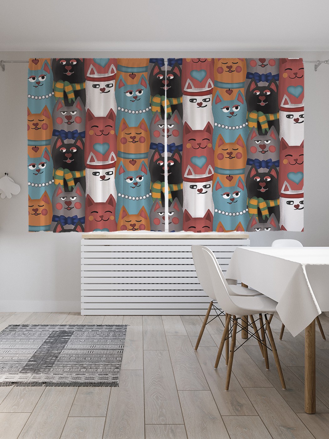 Классические шторы JoyArty "Колоритные котики", серия Oxford DeLux, 2 полотна 145x180 см, Колоритные котики
Классические шторы JoyArty "Колоритные котики", серия Oxford DeLux, 2 полотна 145x180 см, Колоритные котики