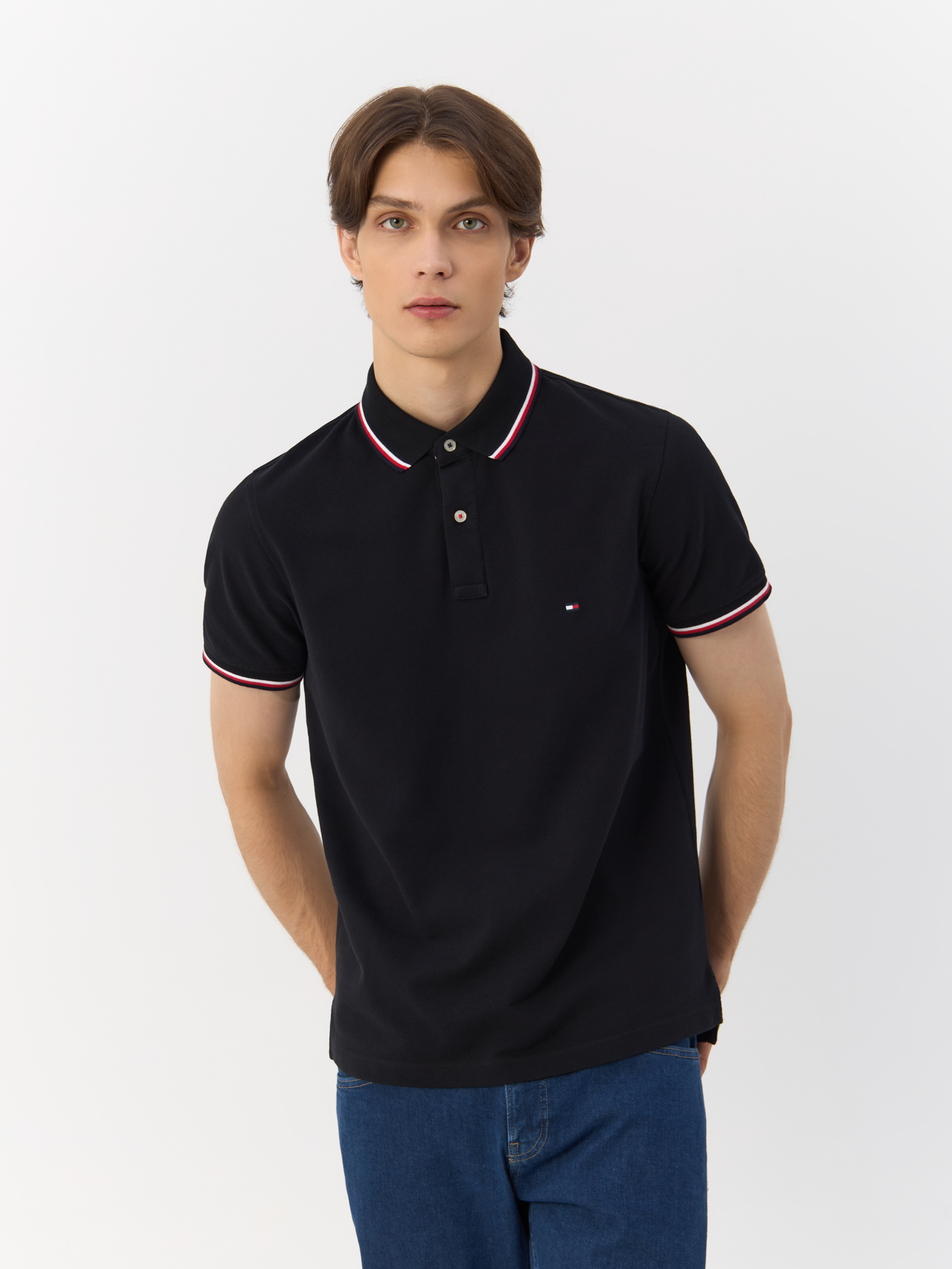 Поло Tommy Hilfiger для мужчин, чёрный-BDS, S/48, MW0MW13080, Черный, MW0MW13080
Поло Tommy Hilfiger для мужчин, чёрный-BDS, S/48, MW0MW13080, Черный, MW0MW13080