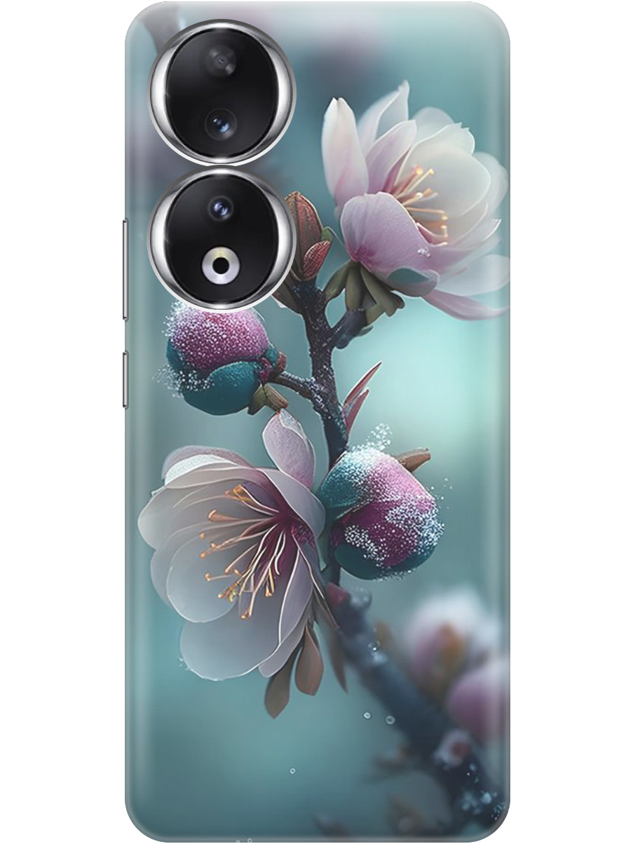 Силиконовый чехол на Honor 90 с рисунком "Распускающиеся бутоны", Белый;голубой, 20001429
Силиконовый чехол на Honor 90 с рисунком "Распускающиеся бутоны", Белый;голубой, 20001429