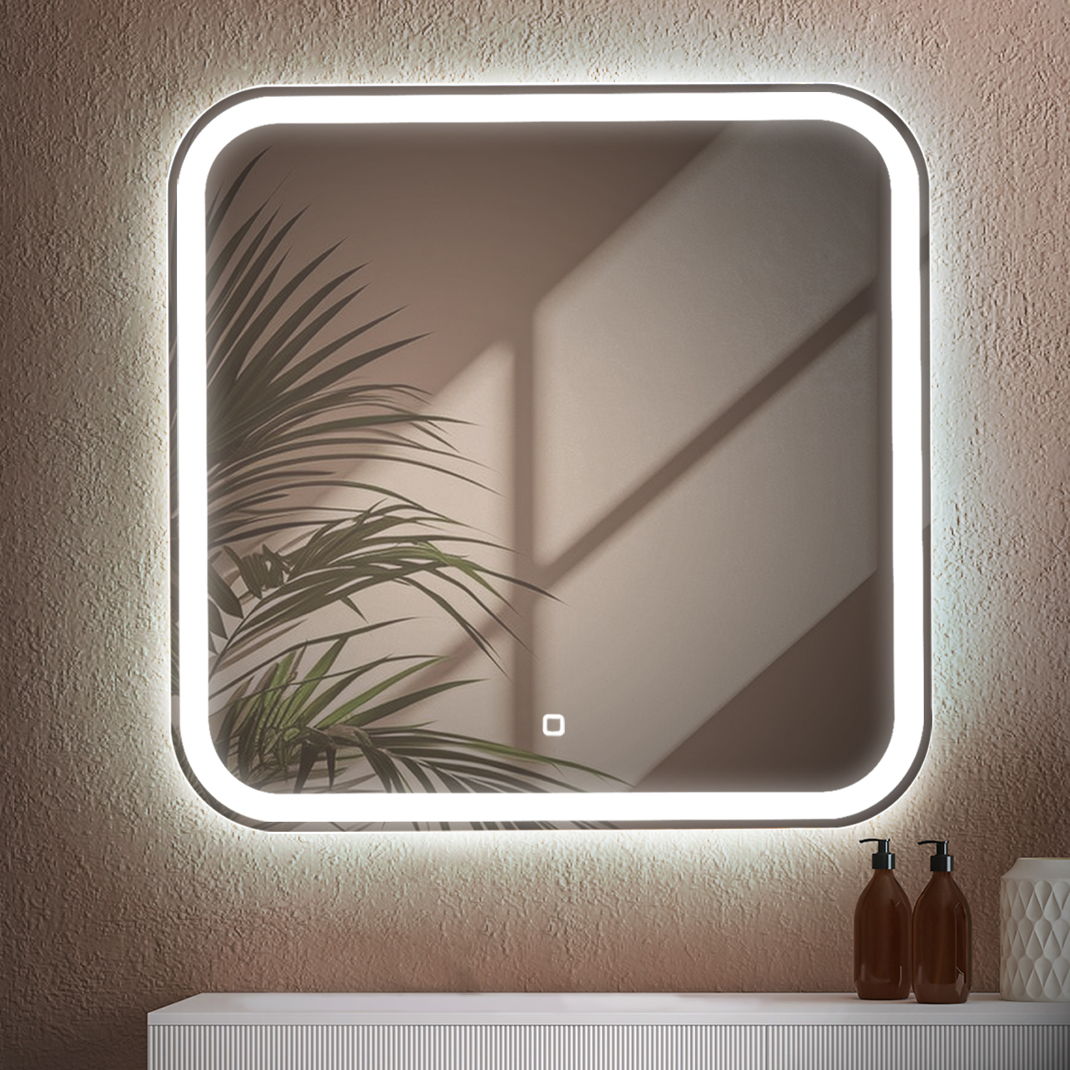 Зеркало в ванную с подсветкой Silver Mirrors "Джобс" 70х70 см, холодный свет, Джобс Lite
Зеркало в ванную с подсветкой Silver Mirrors "Джобс" 70х70 см, холодный свет, Джобс Lite
