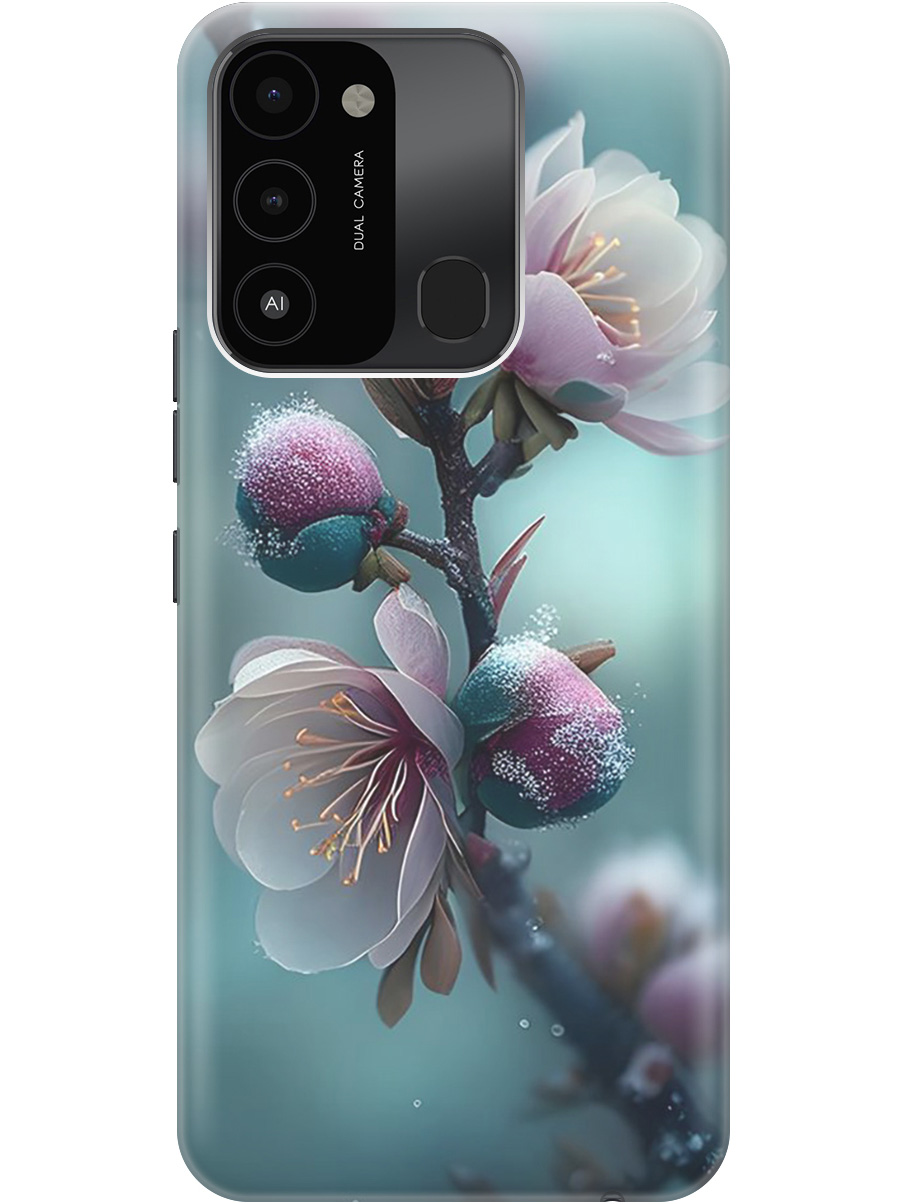 Силиконовый чехол на Tecno Spark 8C / Go 2022 с рисунком "Распускающиеся бутоны", Белый;голубой, 20001472
Силиконовый чехол на Tecno Spark 8C / Go 2022 с рисунком "Распускающиеся бутоны", Белый;голубой, 20001472