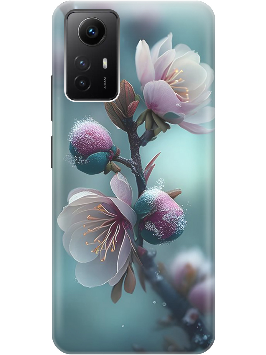 Силиконовый чехол на Xiaomi Redmi Note 12s с рисунком "Распускающиеся бутоны", Белый;голубой, 20001468
Силиконовый чехол на Xiaomi Redmi Note 12s с рисунком "Распускающиеся бутоны", Белый;голубой, 20001468