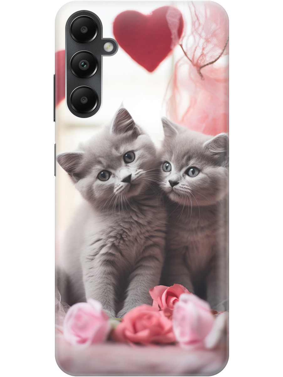Силиконовый чехол на Samsung Galaxy A05s с рисунком "Котики и сердечки", Красный;серый, 20001456
Силиконовый чехол на Samsung Galaxy A05s с рисунком "Котики и сердечки", Красный;серый, 20001456
