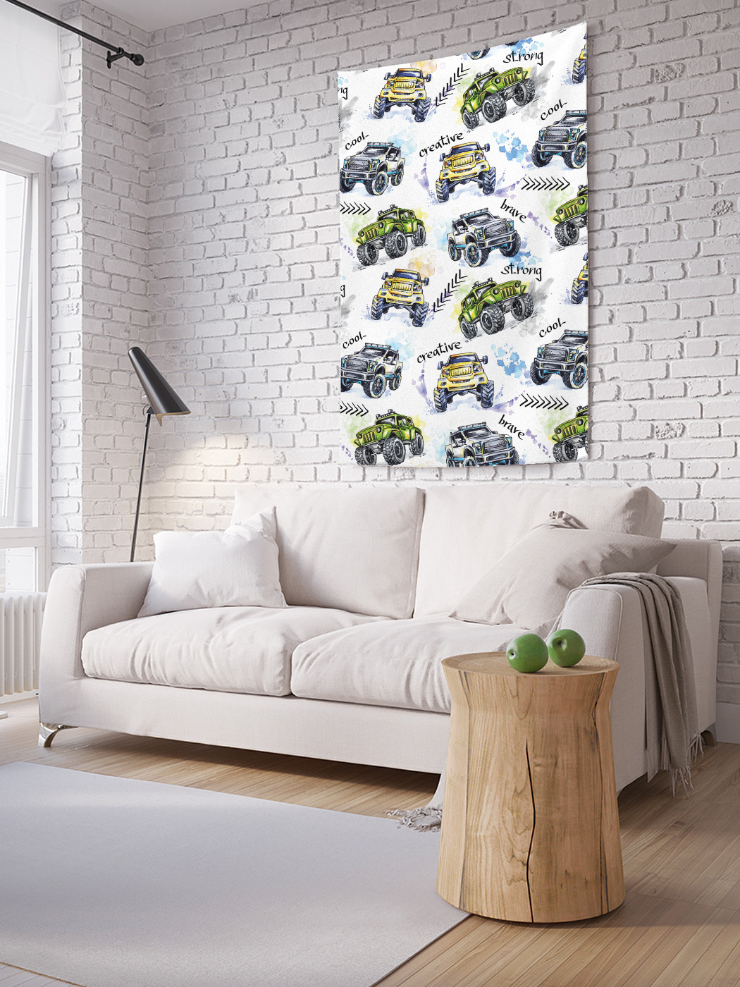 Вертикальное фотопанно на стену JoyArty Маленькие внедорожники 150x200 см, Маленькие внедорожники
Вертикальное фотопанно на стену JoyArty Маленькие внедорожники 150x200 см, Маленькие внедорожники