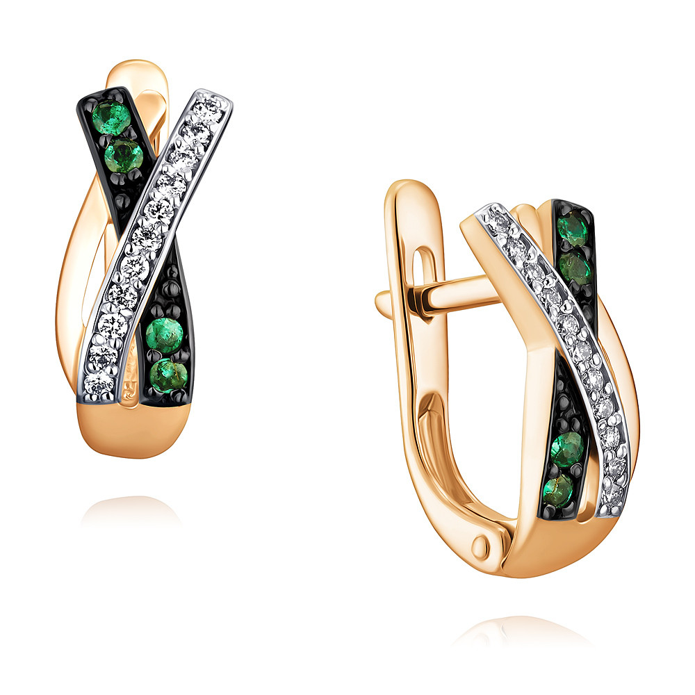 Серьги из красного золота с бриллиантом/изумрудом ADAMAS 2417090-А500ДЧ-433, 2417090-А500ДЧ-433
Серьги из красного золота с бриллиантом/изумрудом ADAMAS 2417090-А500ДЧ-433, 2417090-А500ДЧ-433