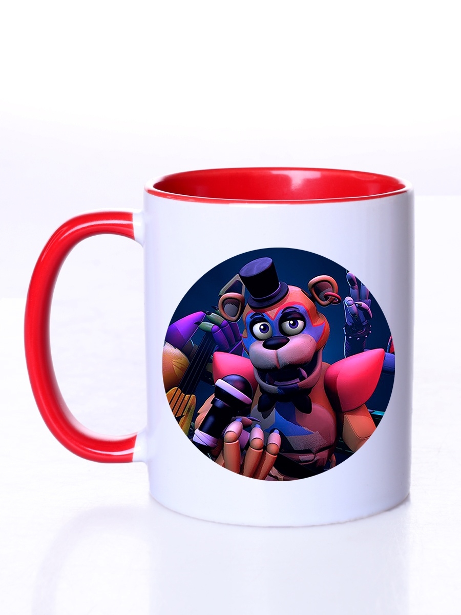 Кружка Компьютерная игра "Five Nights at Freddy's (FNAF)-Пять ночей у Фредди" 330 мл
Кружка Компьютерная игра "Five Nights at Freddy's (FNAF)-Пять ночей у Фредди" 330 мл