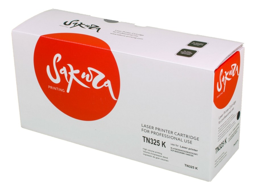Картридж для лазерного принтера SAKURA TN325BK SATN325BK Black, совместимый, Черный, TN325BK
Картридж для лазерного принтера SAKURA TN325BK SATN325BK Black, совместимый, Черный, TN325BK