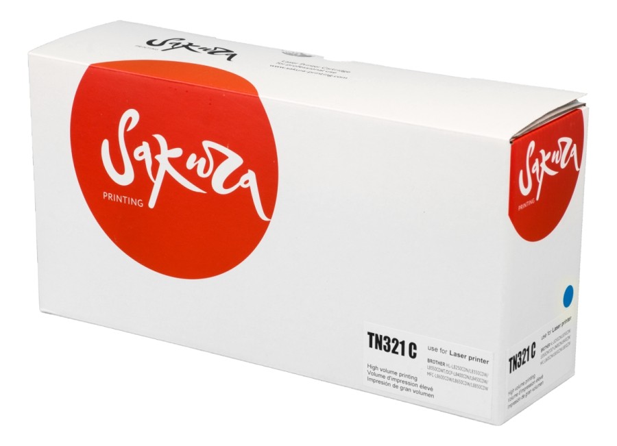 Картридж для лазерного принтера SAKURA TN321C SATN321C Blue, совместимый, Синий, TN321C
Картридж для лазерного принтера SAKURA TN321C SATN321C Blue, совместимый, Синий, TN321C