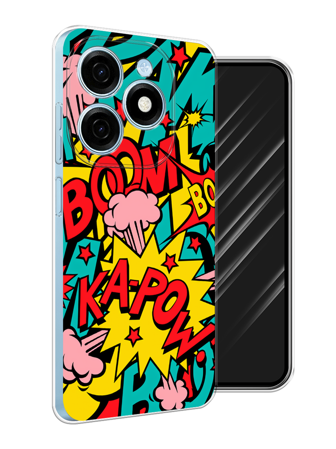Чехол Awog на Tecno Spark 20 "Постер pop art", Бирюзовый;желтый;красный, 304750-1
Чехол Awog на Tecno Spark 20 "Постер pop art", Бирюзовый;желтый;красный, 304750-1