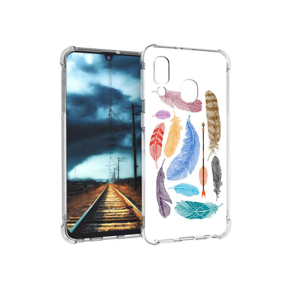 Чехол MyPads Tocco для Samsung Galaxy A40 разноцветные перья (PT128655.504.572), Прозрачный, Tocco
Чехол MyPads Tocco для Samsung Galaxy A40 разноцветные перья (PT128655.504.572), Прозрачный, Tocco