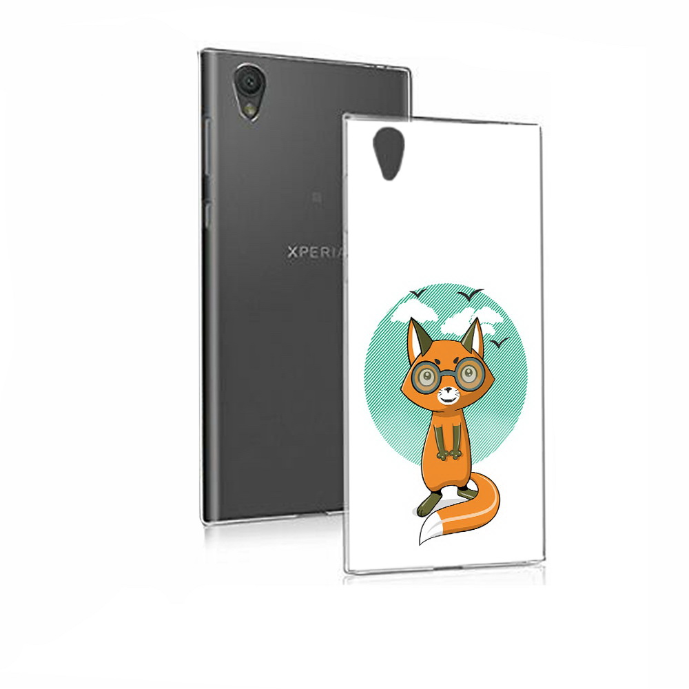 

Чехол MyPads Tocco для Sony Xperia E5 задумчивая лиса (PT50363.248.348), Прозрачный, Tocco