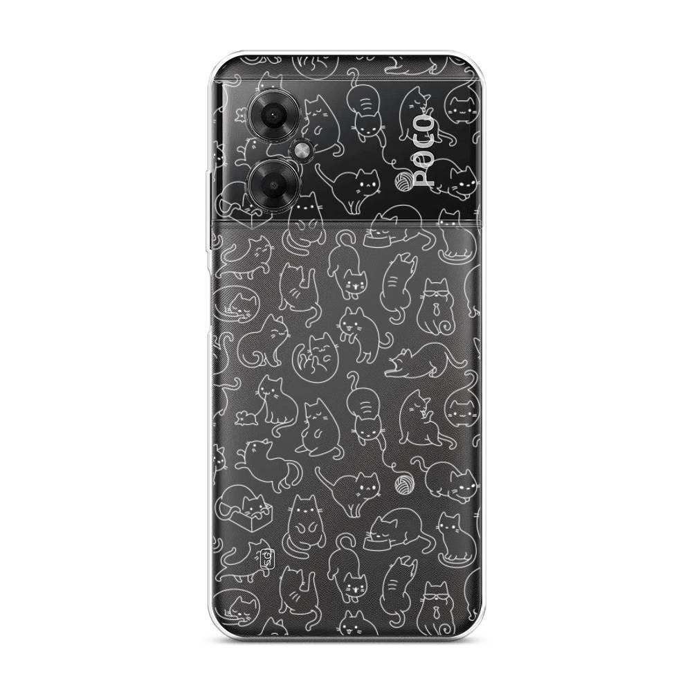 Чехол Awog на Poco M4 5G / Сяоми Поко M4 5G "Шкодливые котики", Черный;белый;серый, 316550-2
Чехол Awog на Poco M4 5G / Сяоми Поко M4 5G "Шкодливые котики", Черный;белый;серый, 316550-2
