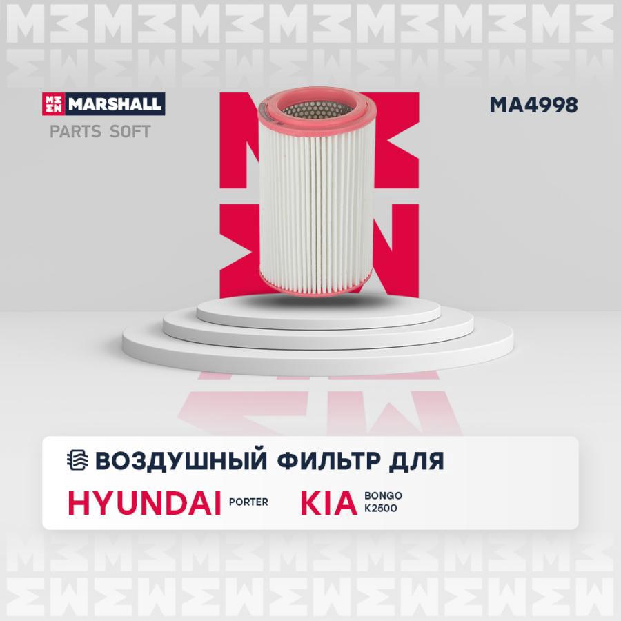 Фильтр воздушный Hyundai Porter I 94- Kia Bongo III 04- K2500 03- /кросс-номер MANN C 16
Фильтр воздушный Hyundai Porter I 94- Kia Bongo III 04- K2500 03- /кросс-номер MANN C 16
