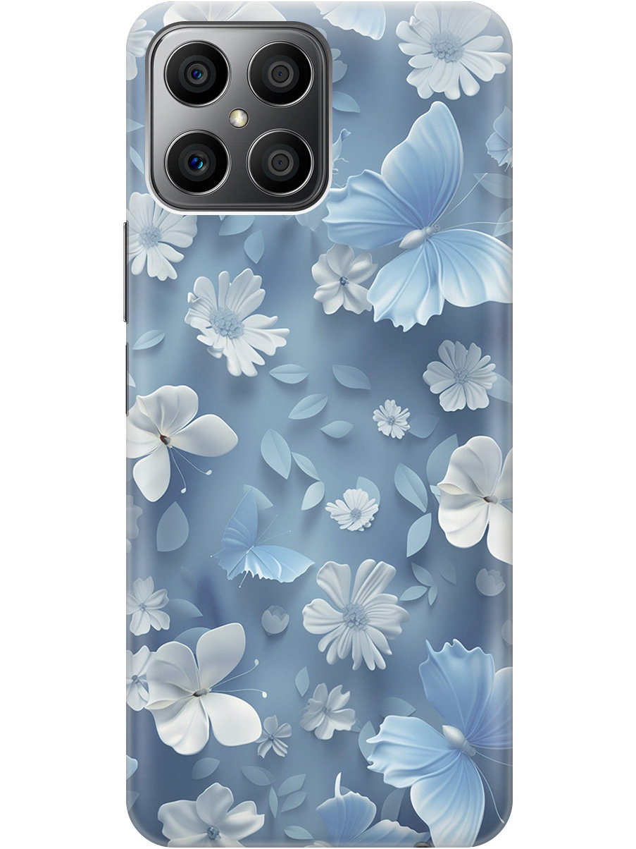 Силиконовый чехол на Honor X8 с принтом "Голубые бабочки", Прозрачный;белый;голубой, 739227910
Силиконовый чехол на Honor X8 с принтом "Голубые бабочки", Прозрачный;белый;голубой, 739227910
