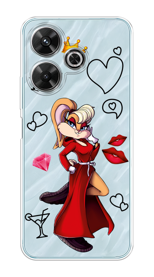 Чехол на Xiaomi Redmi Note 13R/Redmi 13/Poco M6 4G/M6 Plus "Rich Lola Bunny", Красный;бежевый;оранжевый, 322550-1
Чехол на Xiaomi Redmi Note 13R/Redmi 13/Poco M6 4G/M6 Plus "Rich Lola Bunny", Красный;бежевый;оранжевый, 322550-1