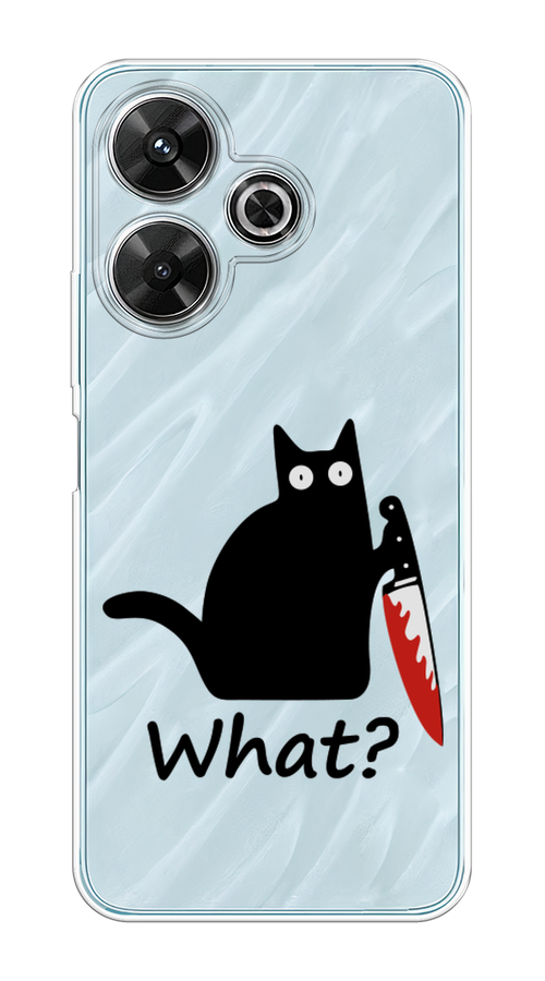 Чехол на Xiaomi Redmi Note 13R/Redmi 13, Poco M6 4G/M6 Plus "Котик с ножом", Черный;красный, 322550-1
Чехол на Xiaomi Redmi Note 13R/Redmi 13, Poco M6 4G/M6 Plus "Котик с ножом", Черный;красный, 322550-1