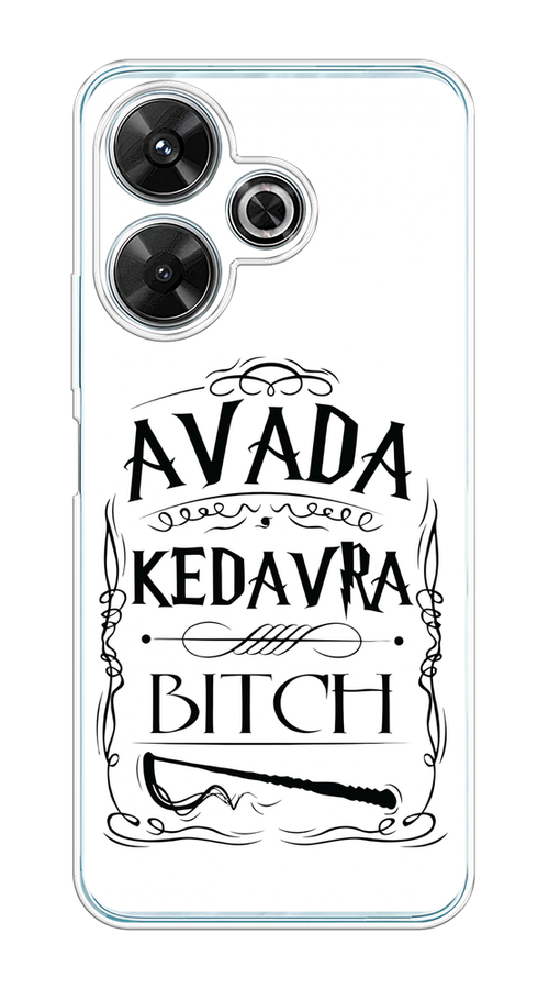 Чехол на Xiaomi Redmi Note 13R/Redmi 13, Poco M6 4G/M6 Plus "Avada kedavra bitch", Белый;серый;черный, 322550-1
Чехол на Xiaomi Redmi Note 13R/Redmi 13, Poco M6 4G/M6 Plus "Avada kedavra bitch", Белый;серый;черный, 322550-1