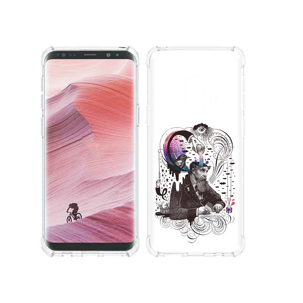 Чехол MyPads Tocco для Samsung Galaxy S9 абстракция думающий мужчина (PT101623.567.210), Прозрачный, Tocco
Чехол MyPads Tocco для Samsung Galaxy S9 абстракция думающий мужчина (PT101623.567.210), Прозрачный, Tocco