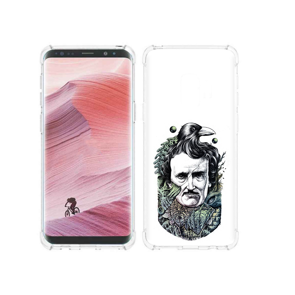 Чехол MyPads Tocco для Samsung Galaxy S9 Эдгар Аллан с вороном (PT101623.567.203), Прозрачный, Tocco
Чехол MyPads Tocco для Samsung Galaxy S9 Эдгар Аллан с вороном (PT101623.567.203), Прозрачный, Tocco