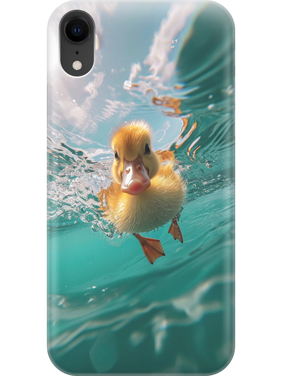 Силиконовый чехол на Apple iPhone XR с принтом "Подводный утенок", Прозрачный;голубой;желтый, 719086312
Силиконовый чехол на Apple iPhone XR с принтом "Подводный утенок", Прозрачный;голубой;желтый, 719086312